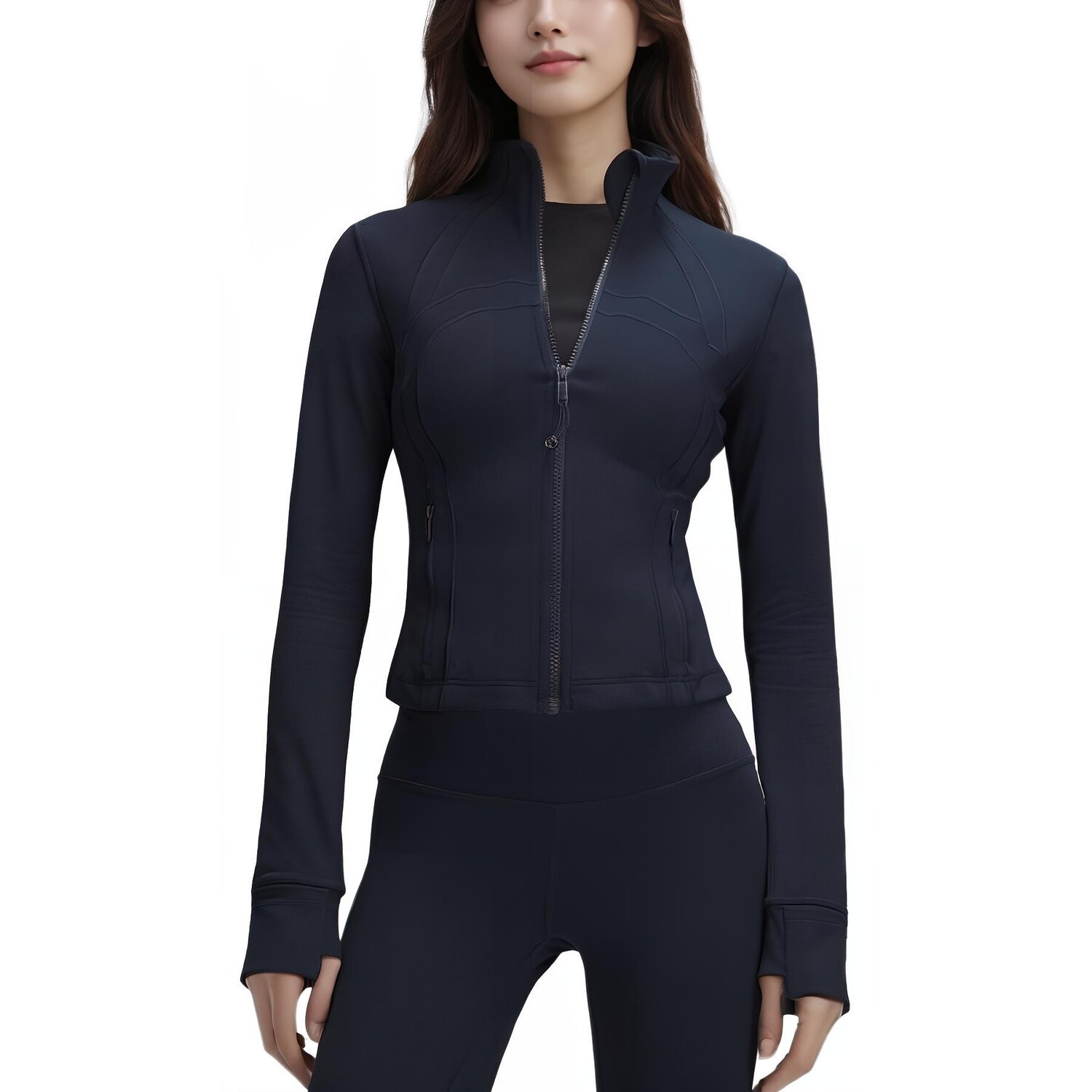 

Куртка серии Define женская Lululemon, цвет Marine Blue/TRNV, Синий, Куртка серии Define женская Lululemon, цвет Marine Blue/TRNV