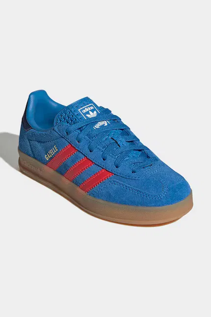 Кроссовки Gazelle Indoor Adidas Originals, синий — фото 2