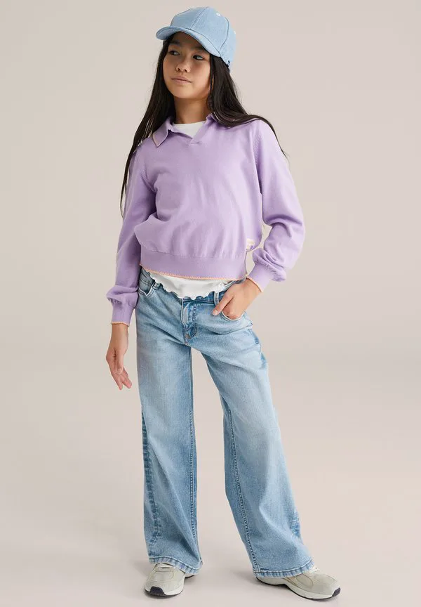 Джинсы свободного кроя blue ridge We Fashion, Light Blue — фото 2