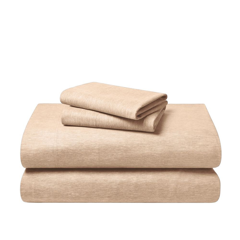 

Комплект простыней из хлопковой фланели Bare Home, цвет Heather Oatmeal