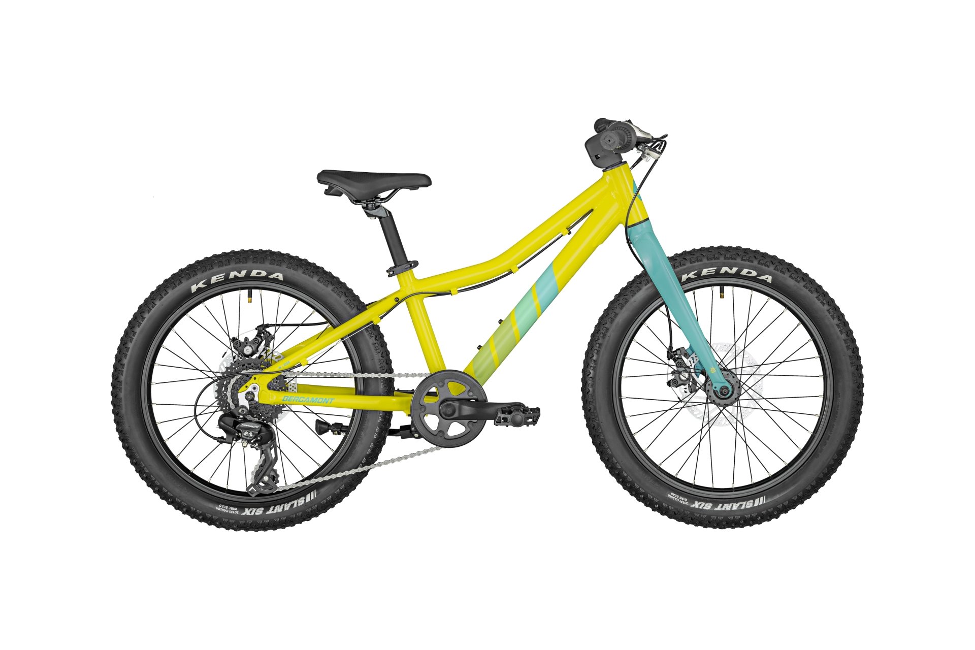 

Горный велосипед Bergamont Bergamonster 20 Plus yellow - 20 дюймов - Diamant - 2024, цвет Gelb|shiny cyber yellow