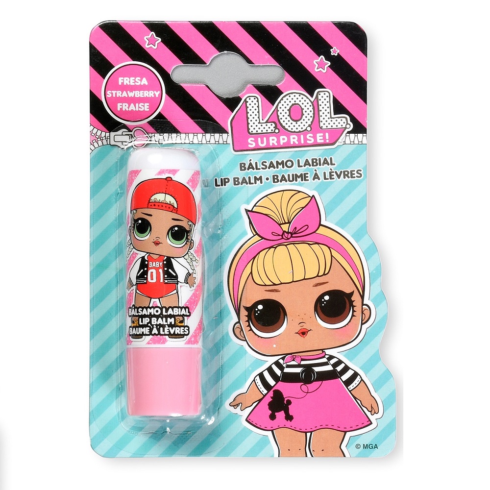 

Бальзам для губ lol surprise lip balm Dovanos Vaikams, количество 1 шт.