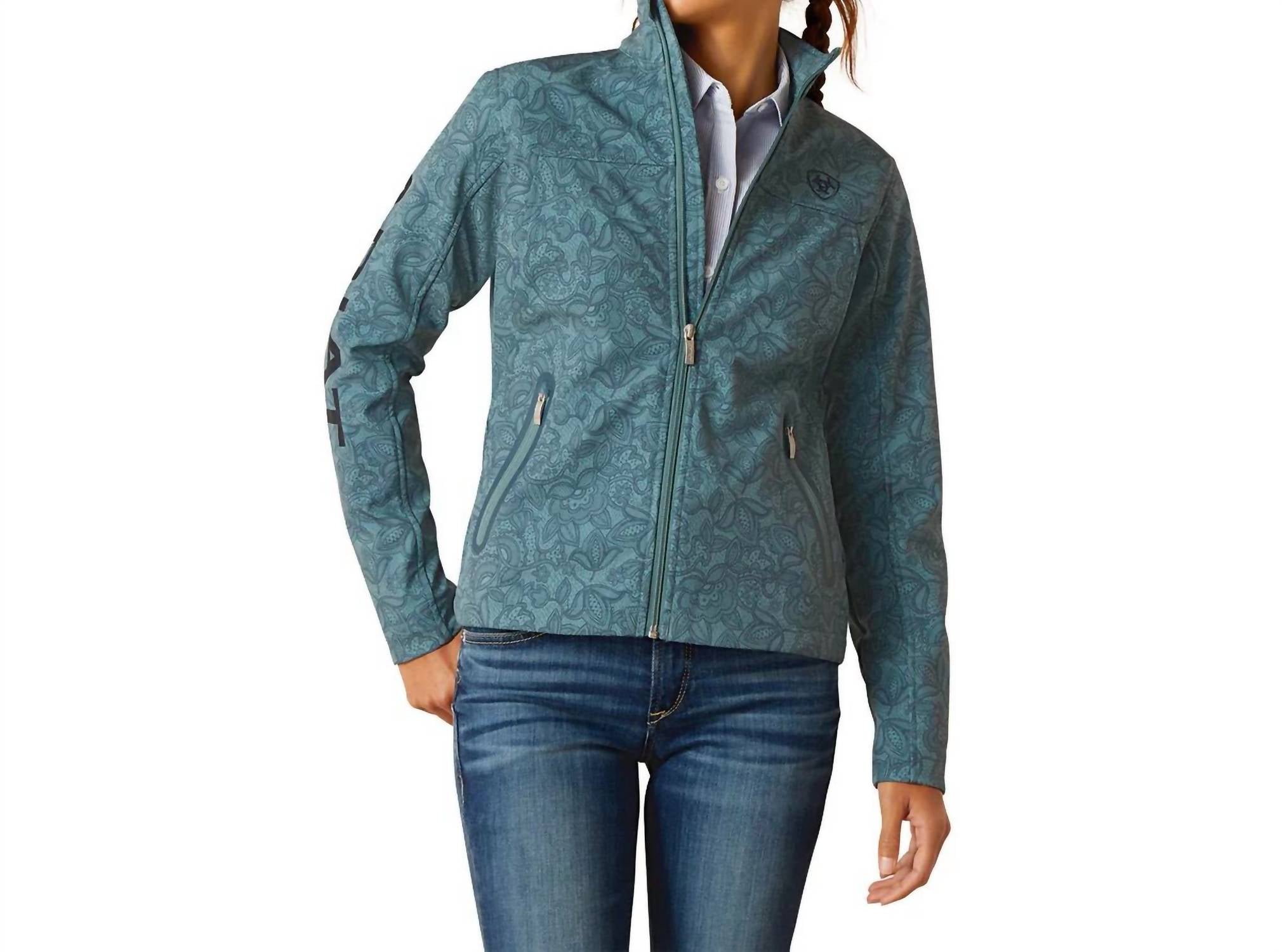 

Куртка Lacey New Team Softshell в цвете Brittany Blue ARIAT