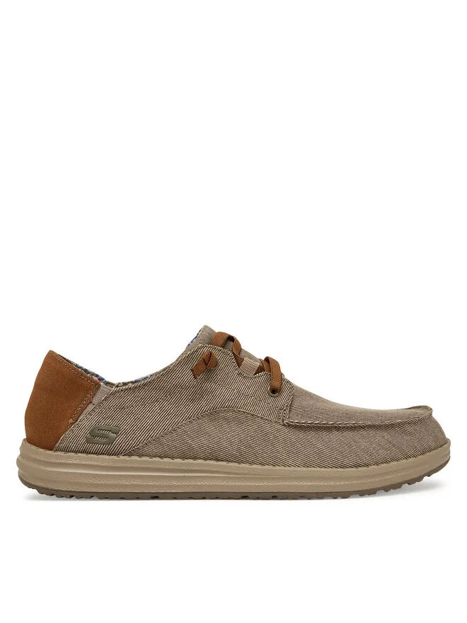 Skechers Низкие туфли Melson - Planon 210116/TPE бежевого цвета