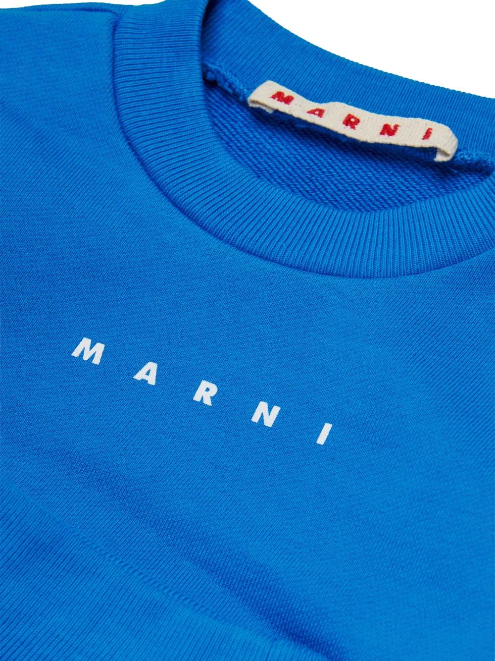 Спортивный костюм с логотипом Marni Kids, синий — фото 4