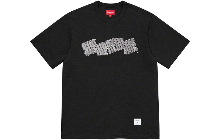 

Футболка Supreme Cut Logo, черный