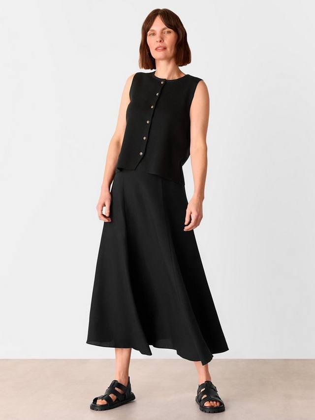 

Топ с пуговицами спереди Lucy Whistles, Black