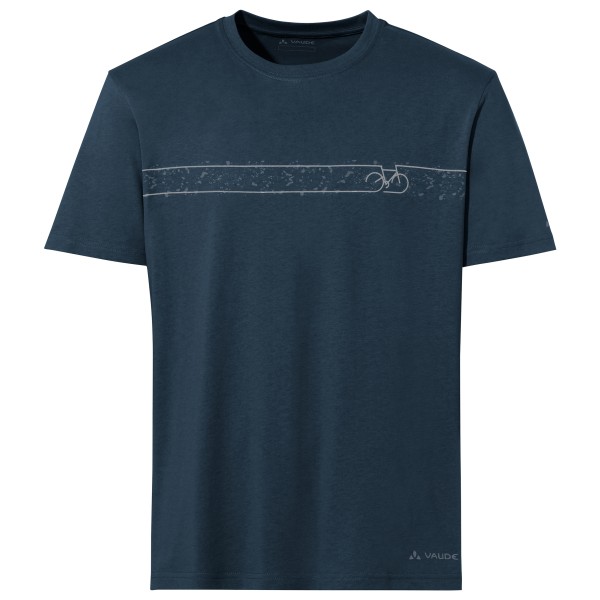 

Футболка с изображением велосипедиста Vaude, мультиколор