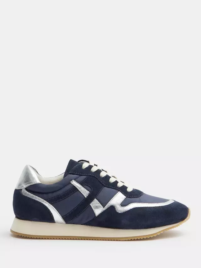 Кроссовки HUSH Rylee Retro, цвет blue/silver