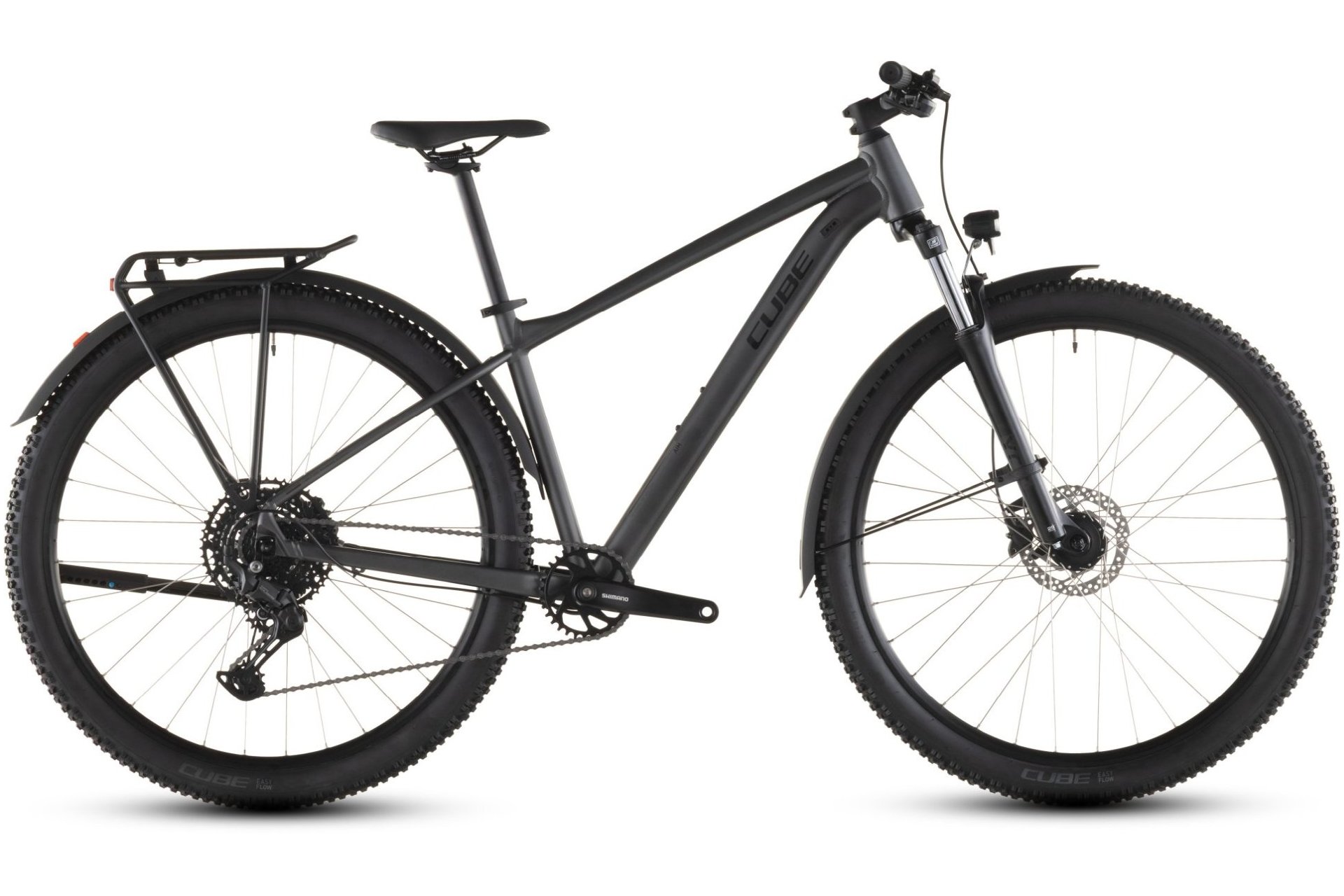 

Трекинговый велосипед Cube Aim pro fe - 27,5 дюймов - diamant - 2026, schwarz | slateblack´n´black