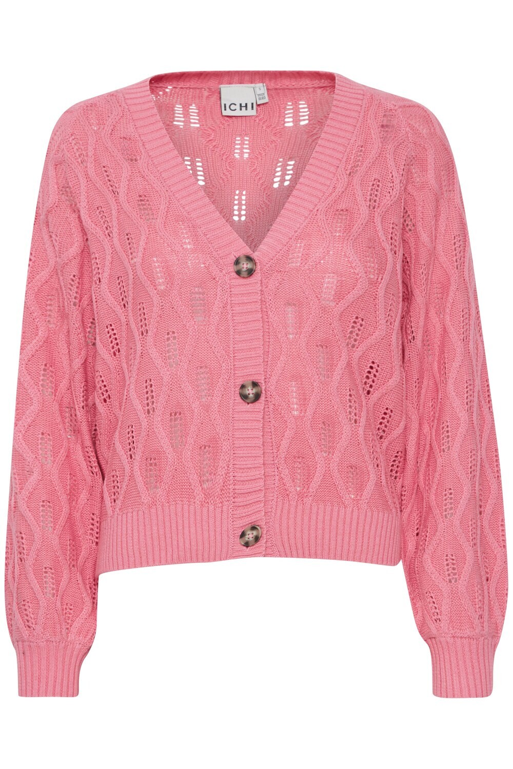 

Вязаный кардиган Ichi Marnas, розовый