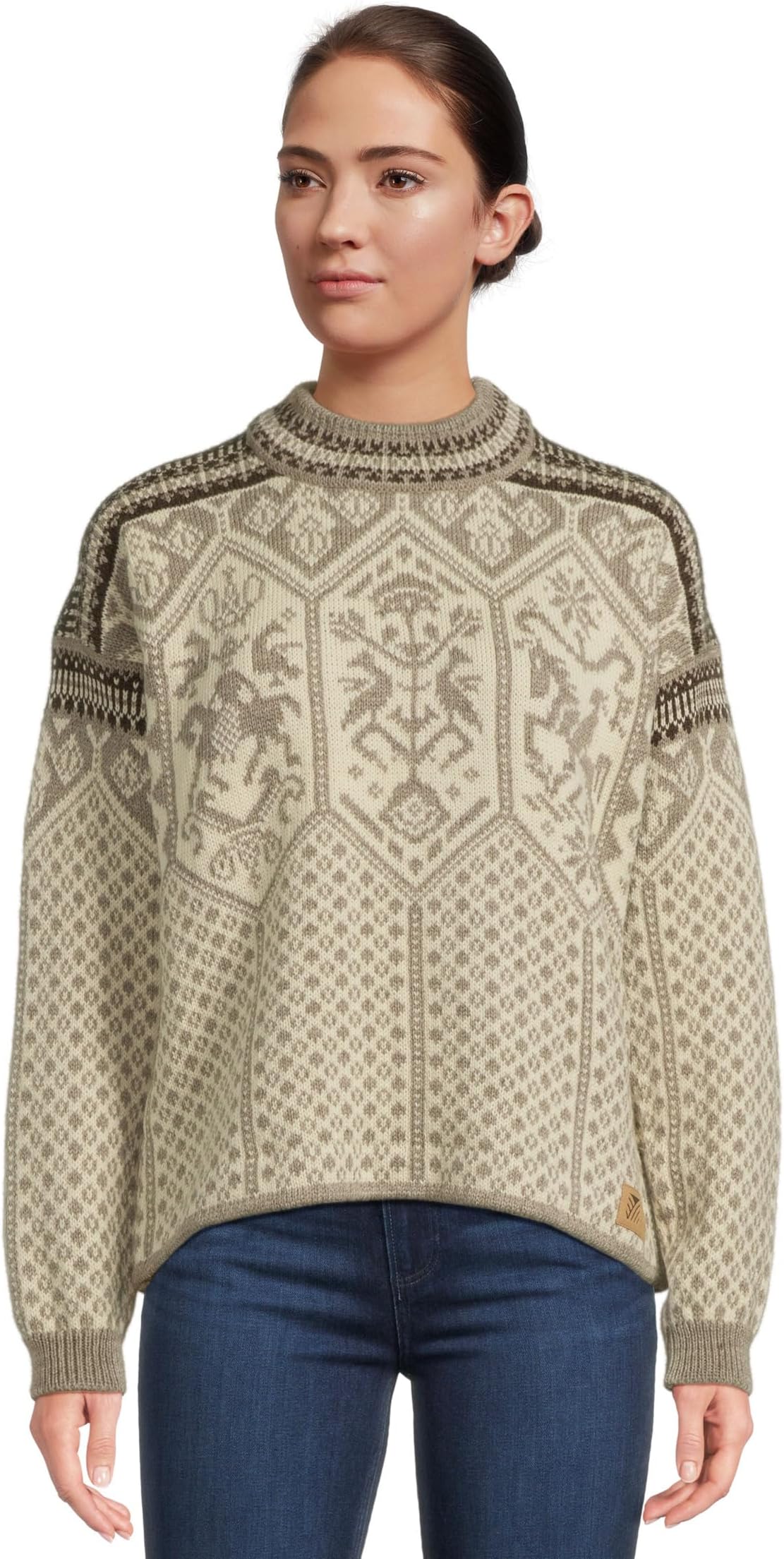 

Свитер Dale of Norway Women's 1994 Sweater, Vanillasugar/Natural White/Coffee