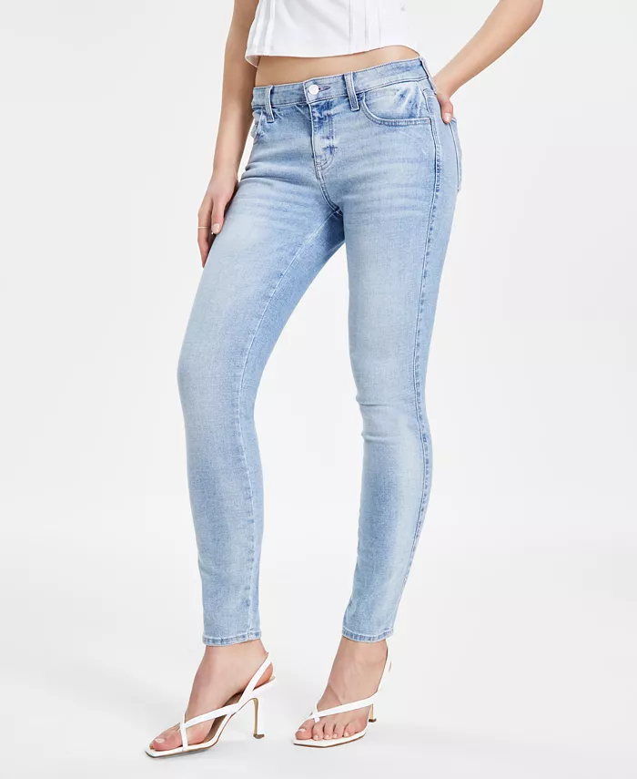 

Женские облегающие джинсы Mid-Rise Sexy Curve GUESS, синий