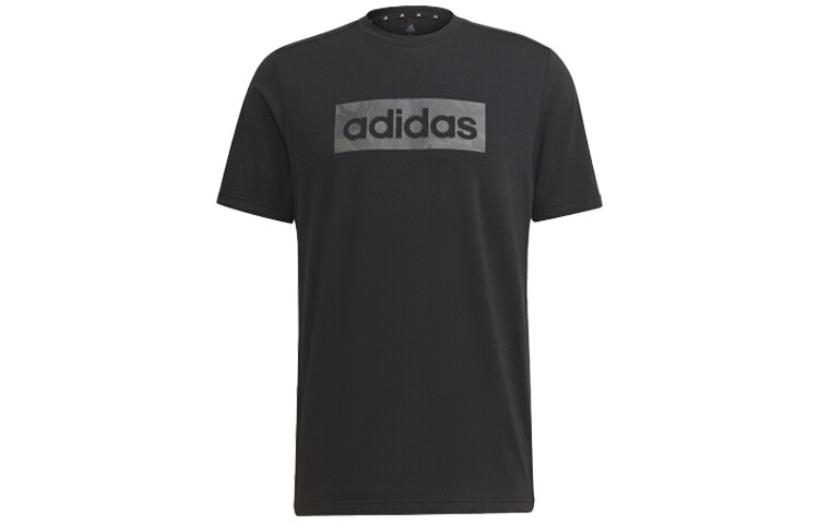 

Футболка мужская черная Adidas, черный