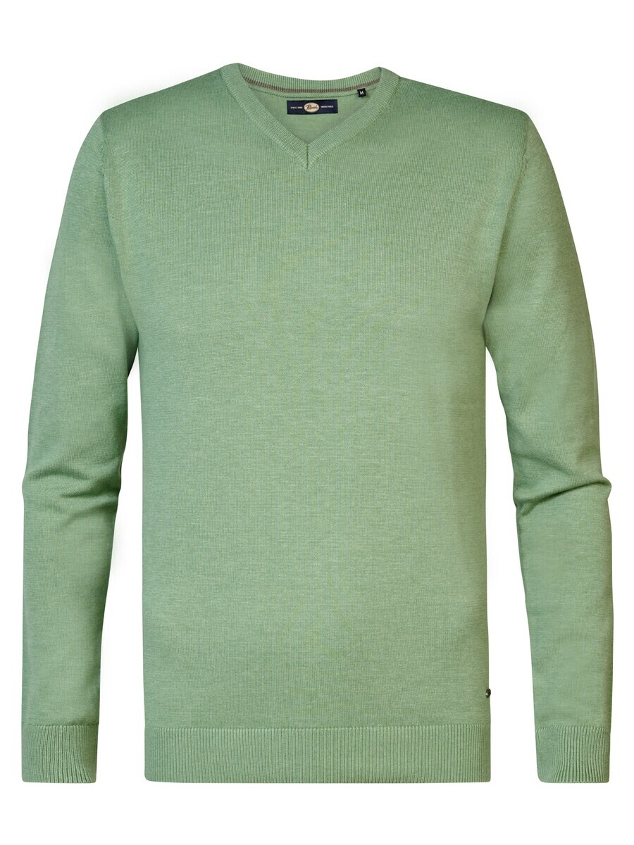 

Свитер с v-образным вырезом Petrol Industries Sweater Atka, светло-зеленый