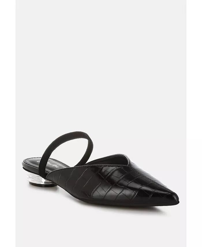 Мюли Renata Fantasy Heel Croco London Rag, красный — фото 2