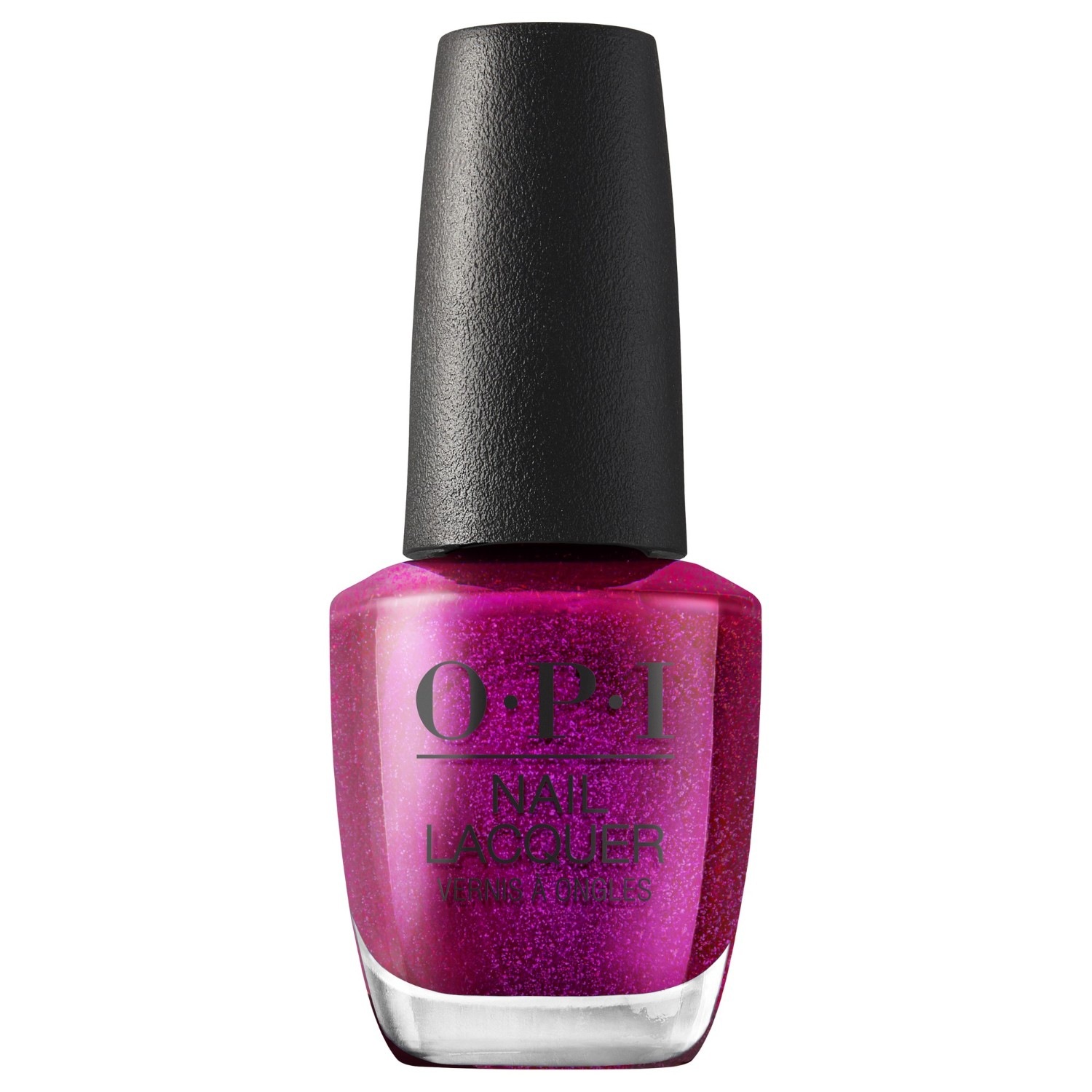 

Лак для ногтей nail lacquer holiday 2025 - good enough to treat Opi, hrs12 - berry and bright, объем 15 мл