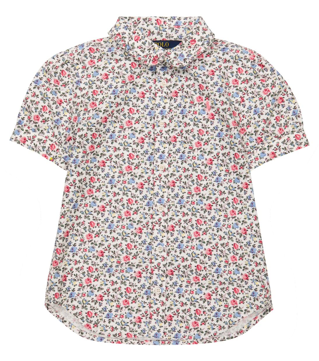 

Рубашка из хлопка с цветочным принтом Polo Ralph Lauren Kids, Morgan Floral