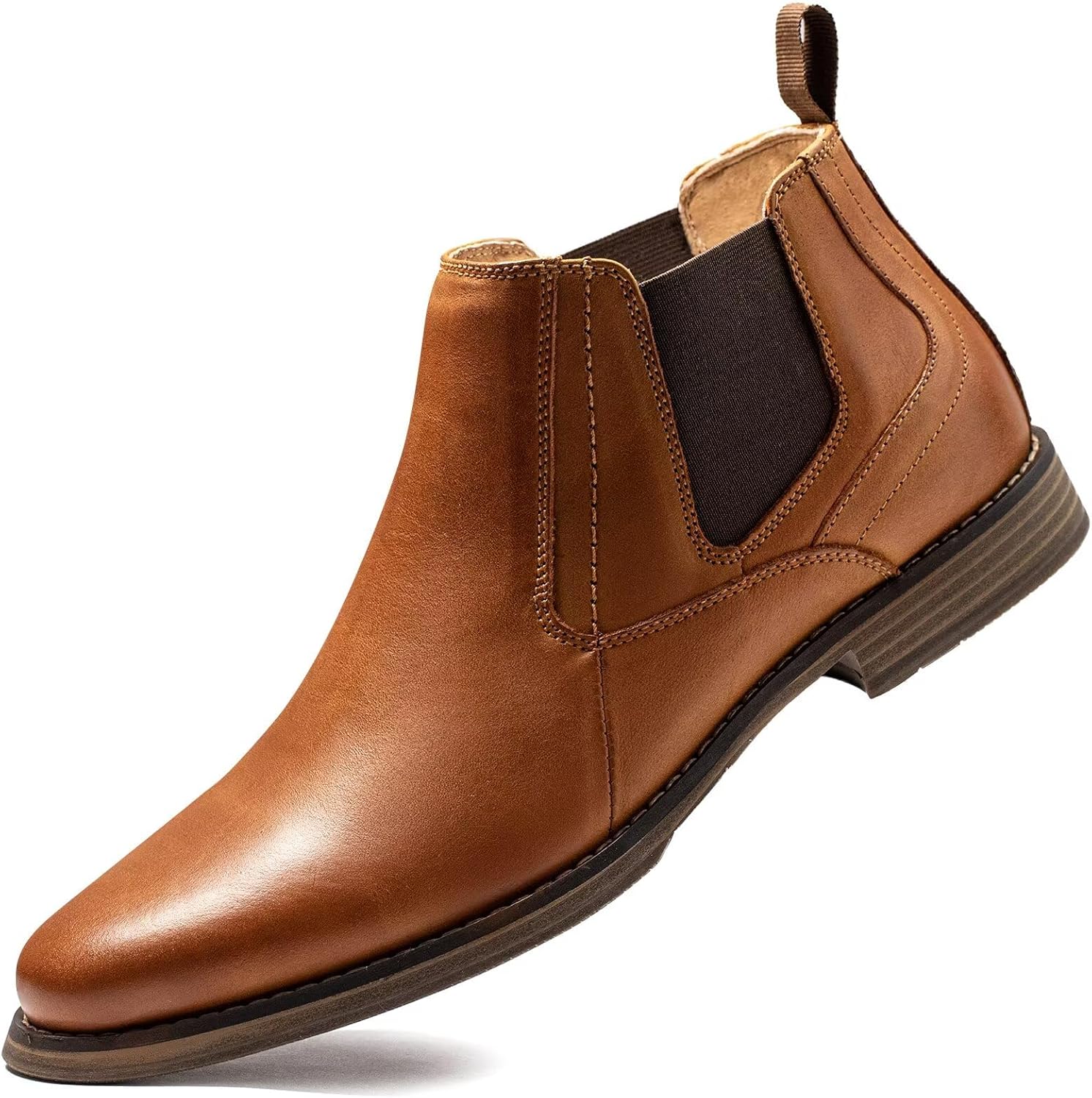 

Мужские ботинки-челси Arkbird Chelsea из натуральной кожи, оксфорды для повседневного и официального стиля, коричневый