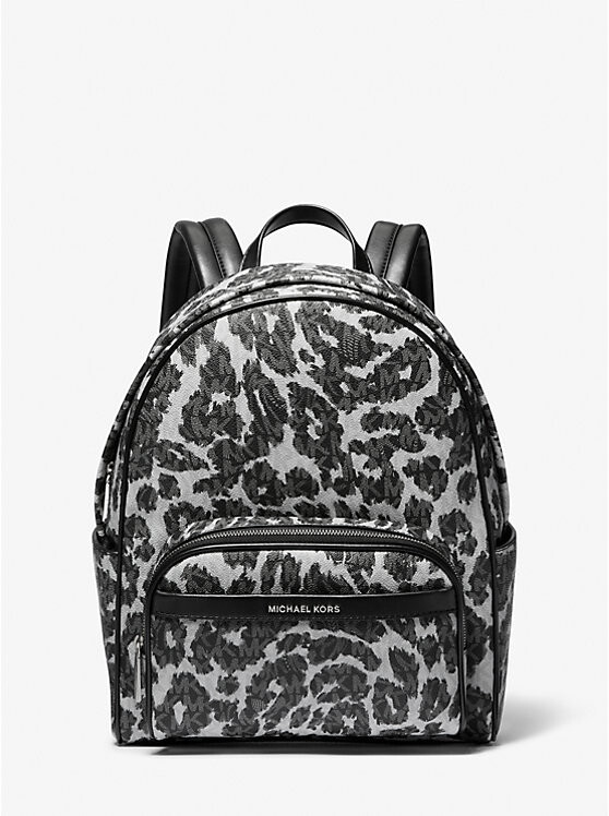 

Рюкзак с логотипом Bex Leopard Michael Kors, черный