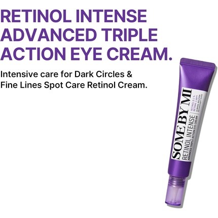 Крем для лица Some By Mi — Retinol Intense Advanced для глаз тройного действия - Корейский уход за кожей, 30 мл — фото 2