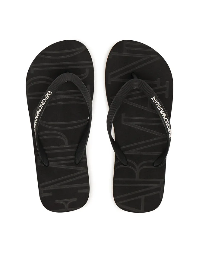 Emporio Armani Шлепанцы EX000041 AF22188 MC001 черные