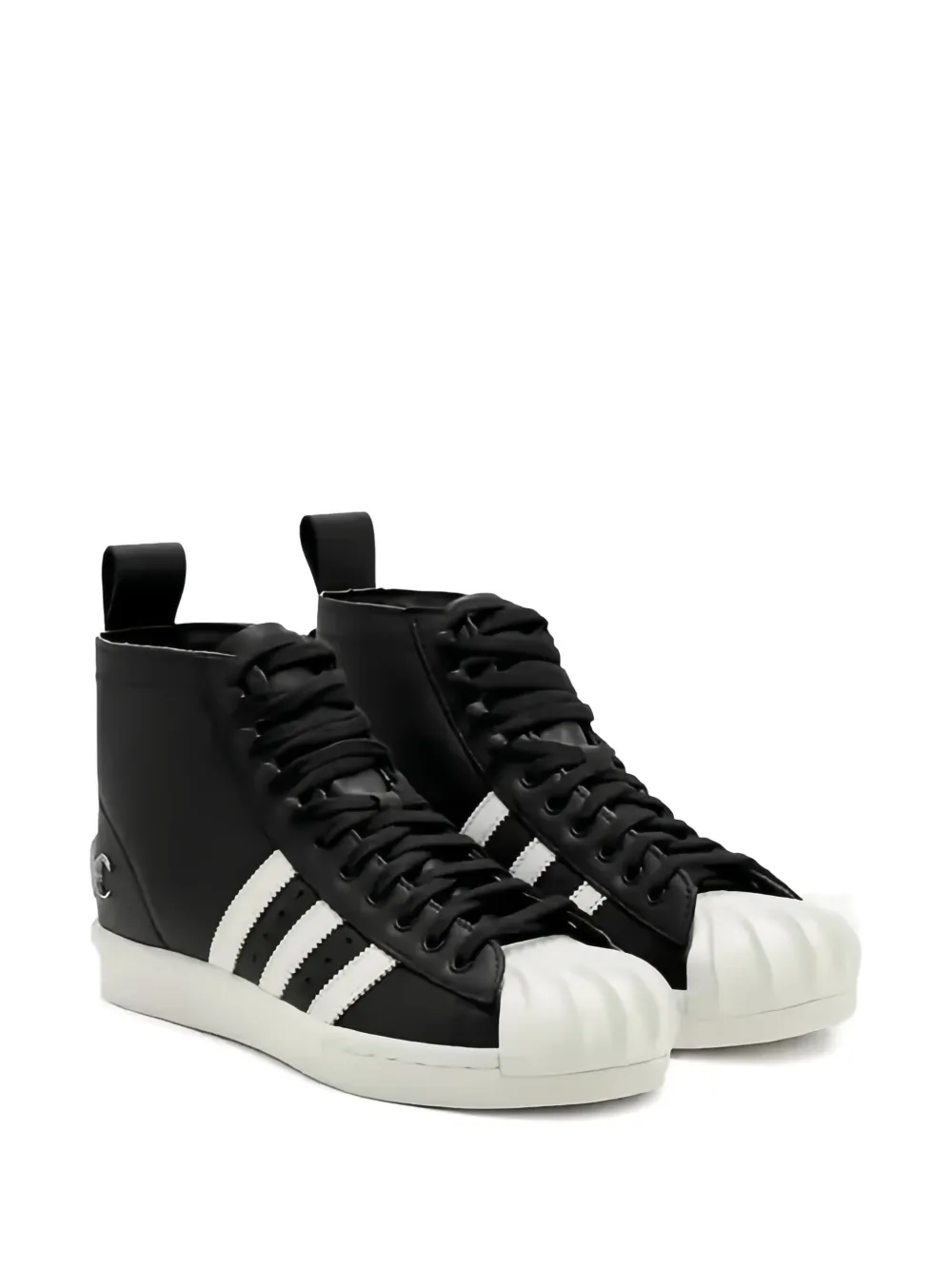 Кроссовки Superstar в сотрудничестве с Thug Club Adidas, черный — фото 2