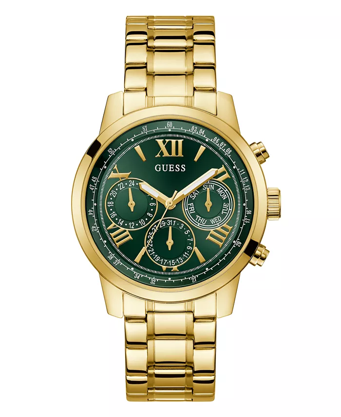

Женские многофункциональные часы из нержавеющей стали с золотистым покрытием, 42 мм GUESS