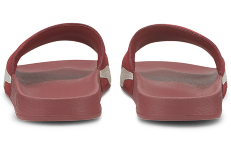 Шлепанцы PUMA Leadcat FTR Suede Classic Slide 'Burnt Russet', красный — фото 4