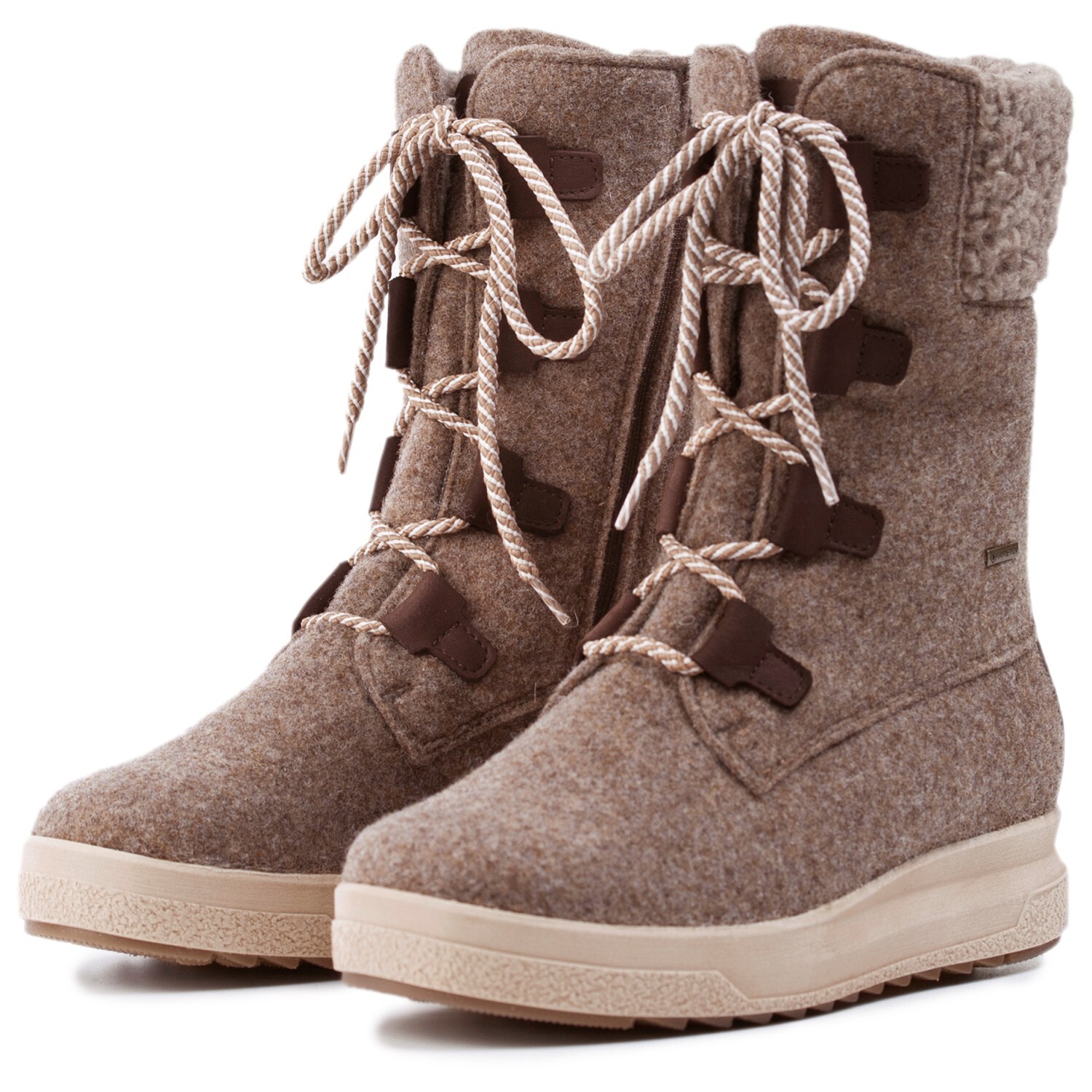 Зимняя обувь Pomar Reki GTX Boot, цвет Sand Felt/Bark Waxy — фото 2
