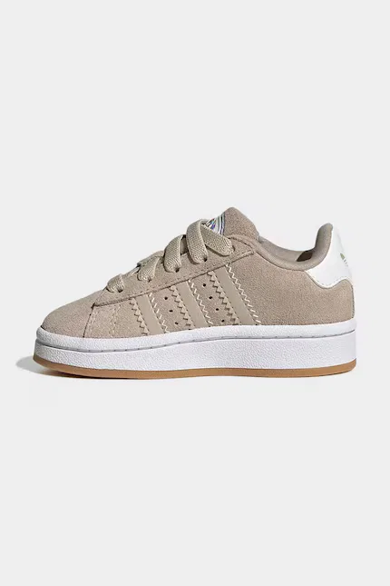 Кроссовки детские Campus 00s LED Lights Adidas Originals, бежевый — фото 4