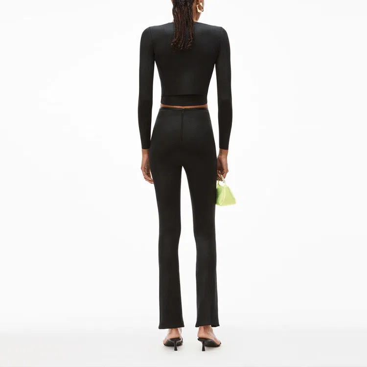 Вязаный топ Alexander Wang Black — фото 4