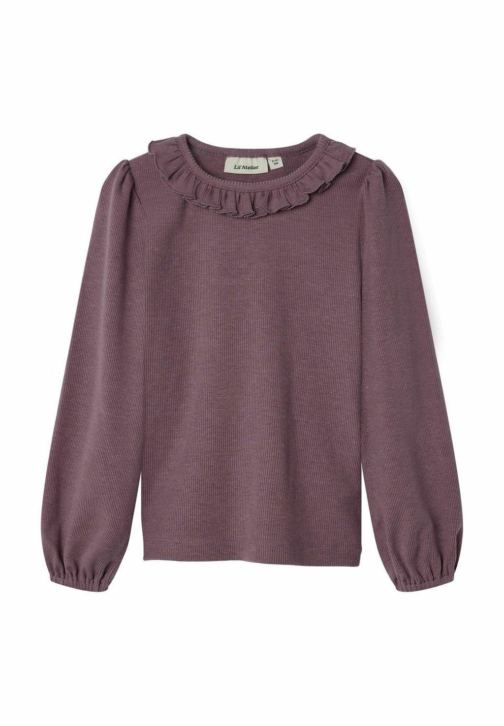 

Футболка с длинным рукавом Lil' Atelier, лиловый