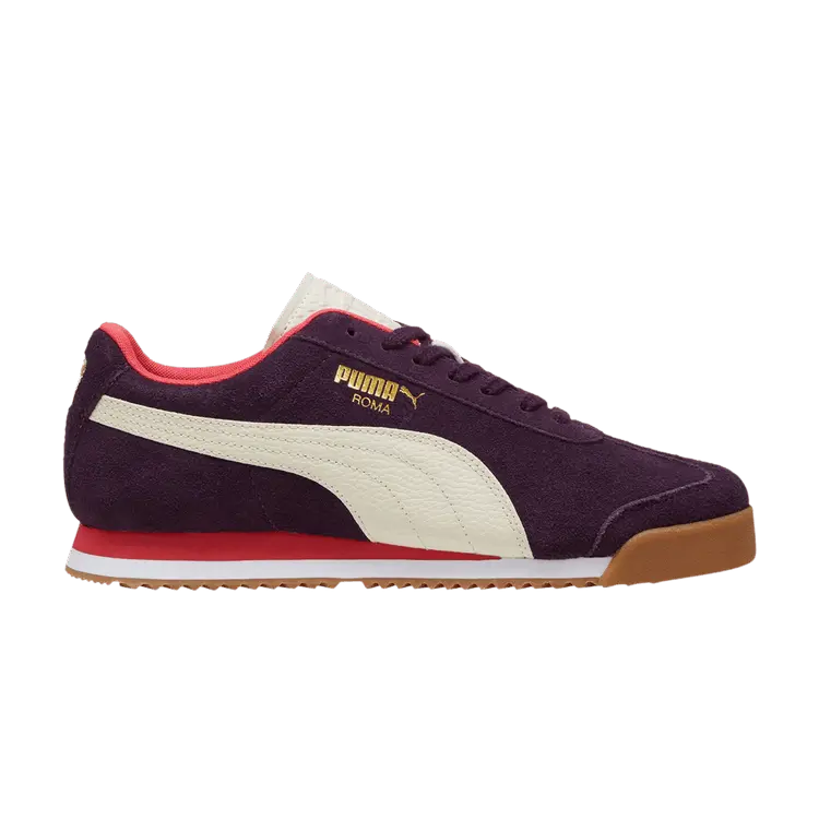 

Кроссовки Puma Roma Suede 'Midnight Plum', фиолетовый