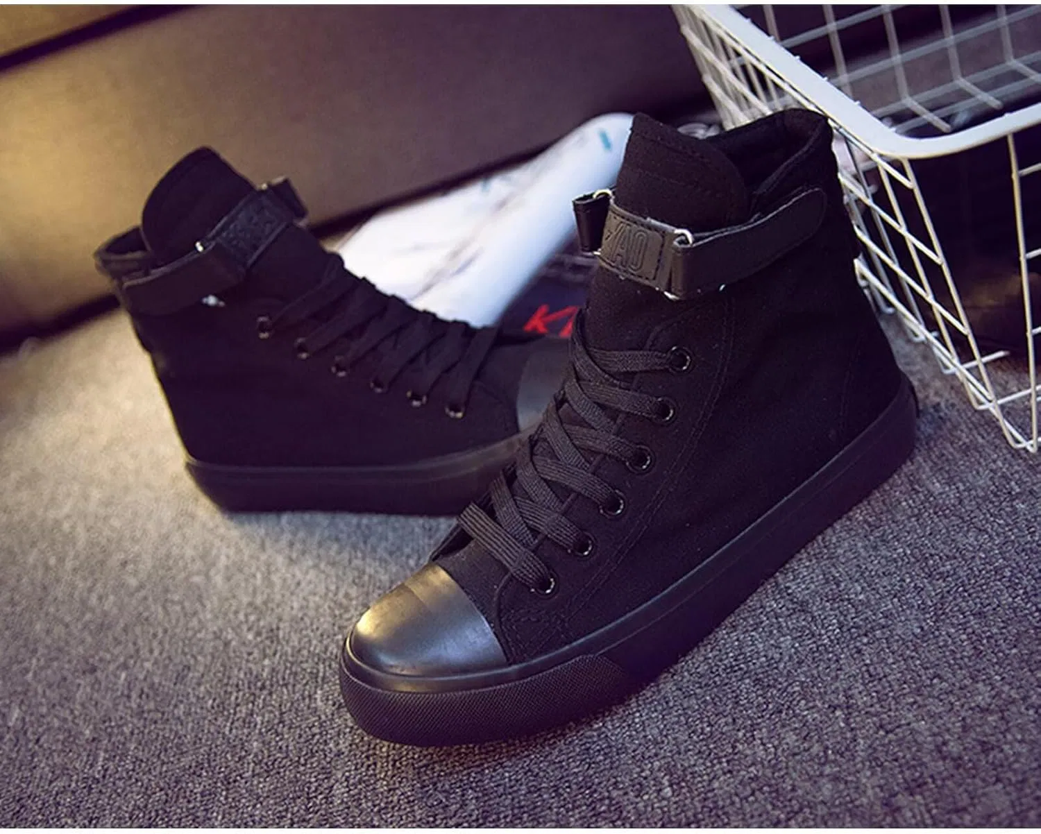 DHSPKN Кроссовки MHA Canvas Shoes Аниме Деку Кроссовки Изуку Тодороки Косплей Высокие кроссовки, Anime 17 — фото 3