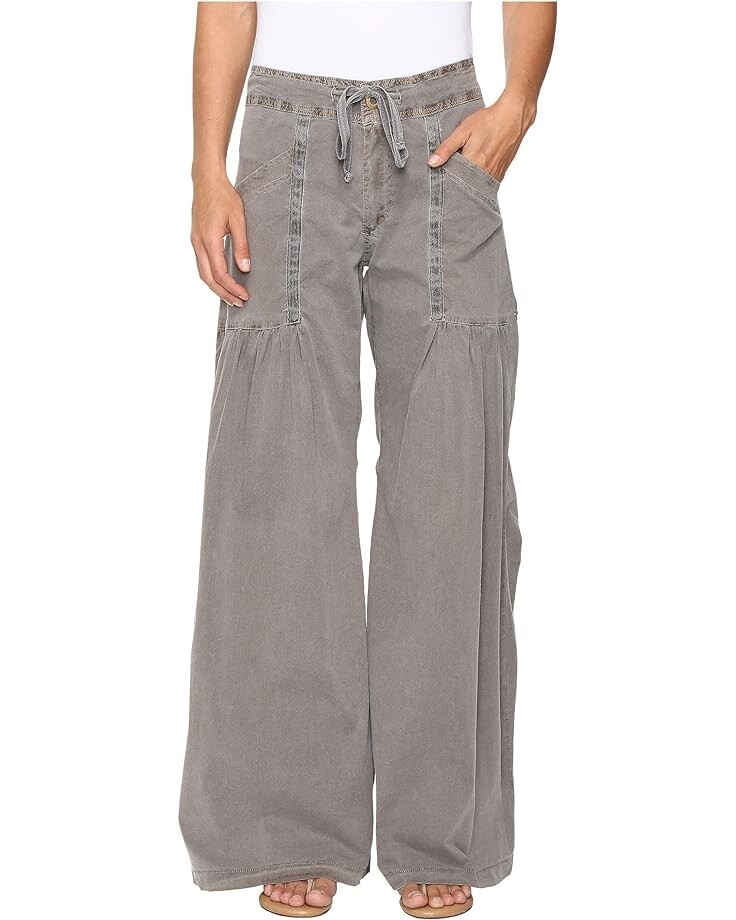 

Брюки XCVI Willowy Wide Leg Stretch Poplin, цвет Mink