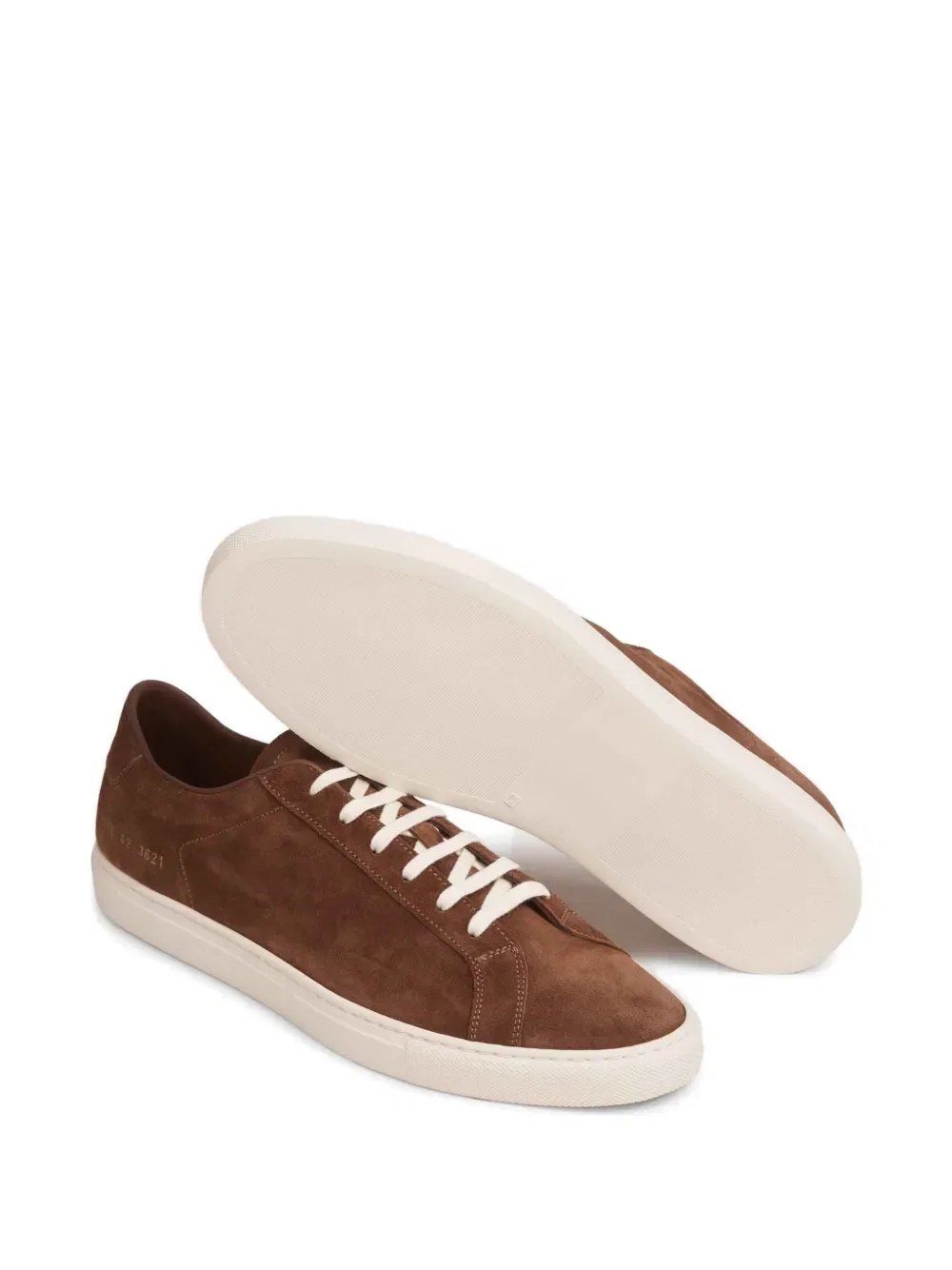 Замшевые кроссовки Achilles Common Projects, коричневый — фото 4