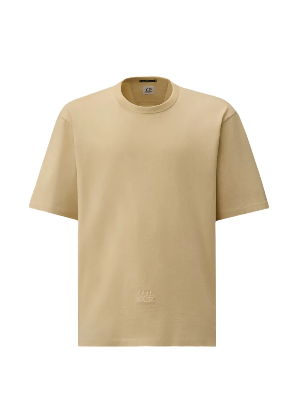 

Футболка с круглым вырезом C.P. Company, бежевый