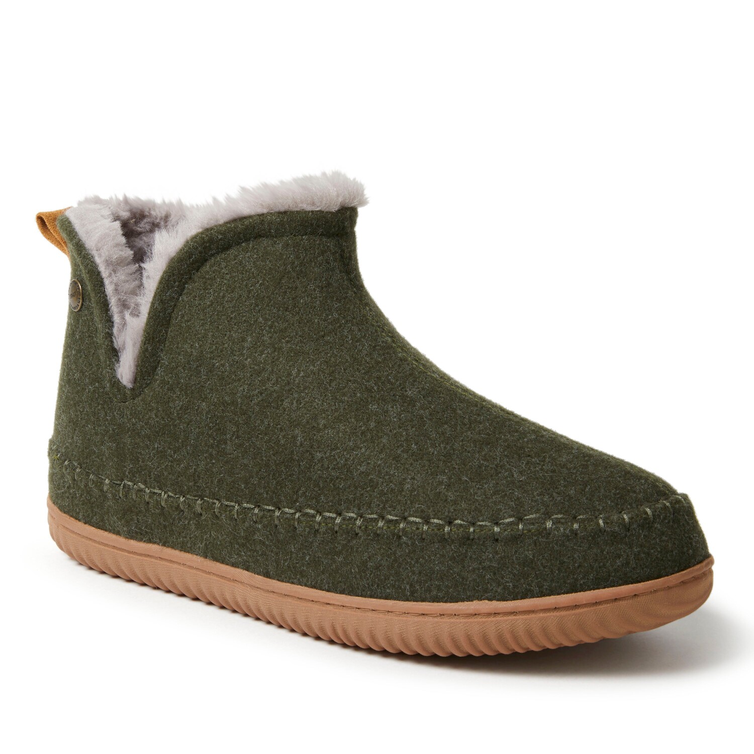 

Мужские тапочки Alpine от Dearfoams Brixen Bootie, цвет Loden