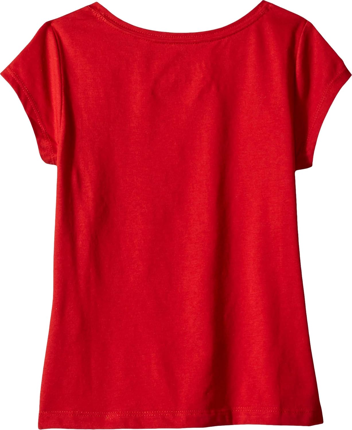 Футболка с коротким рукавом и логотипом-флажком Tommy Hilfiger для девочек, Regal Red 4053 — фото 2