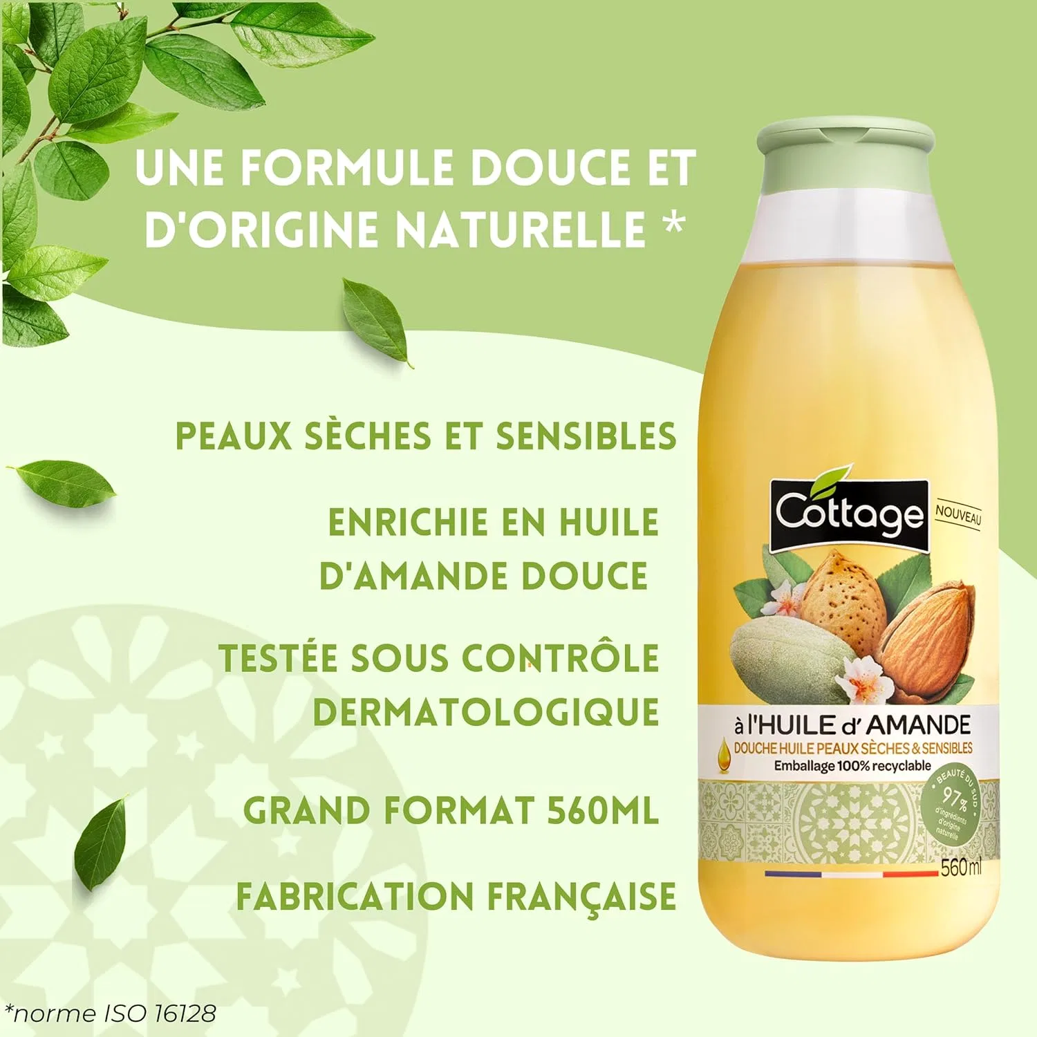 Масло для душа «Almond Oil» от Cottage Cottage — фото 4