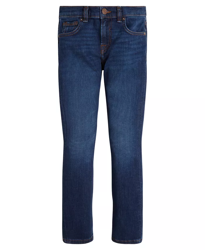 

Узкие джинсы Big Boys Skinny Fit Stretch Denim с пятью карманами GUESS, синий