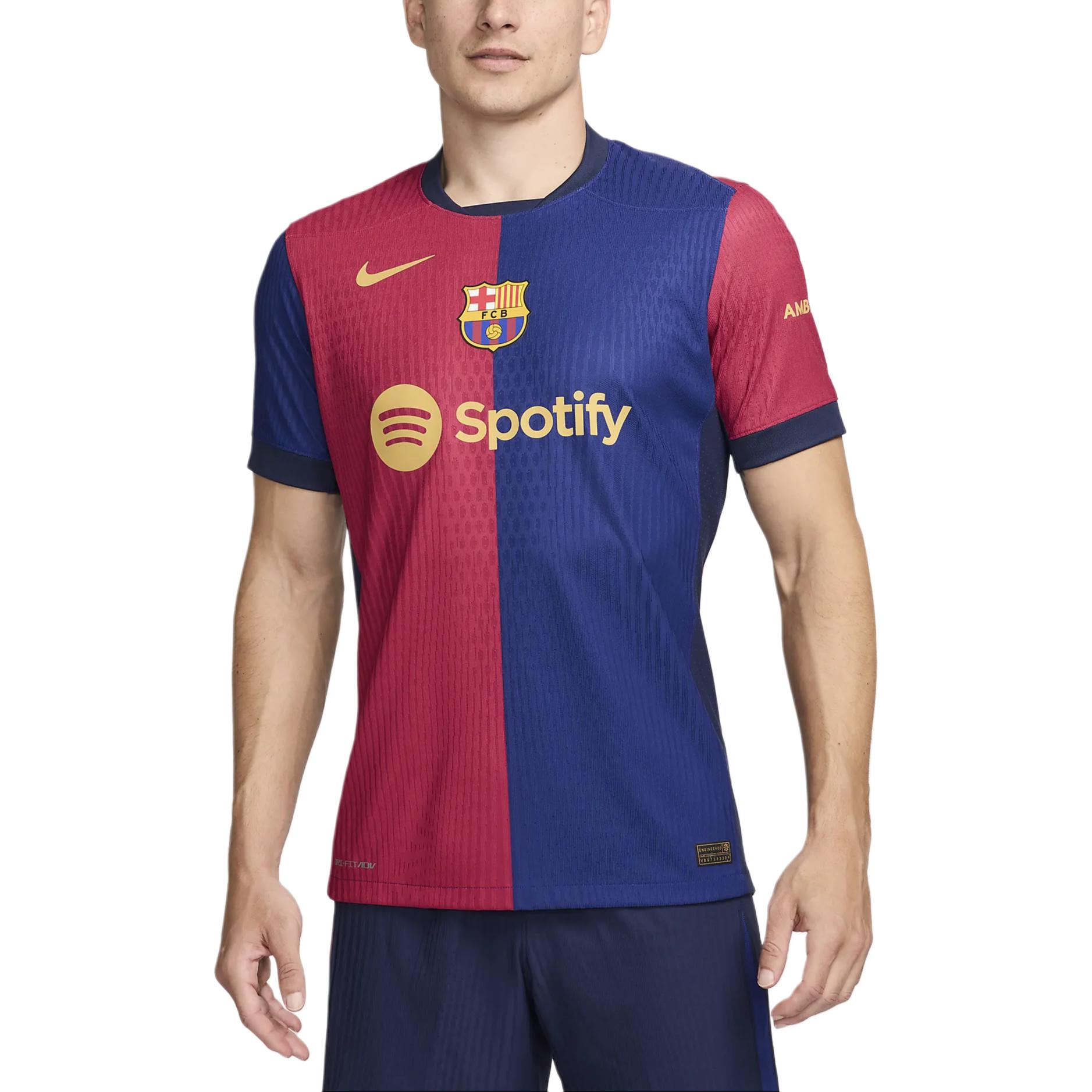 

Футболка домашняя матчевая мужская Dri-FIT Adv футбольная аутентичная Nike, темный королевский синий