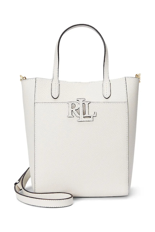 

Кожаная сумка Lauren Ralph Lauren, белый