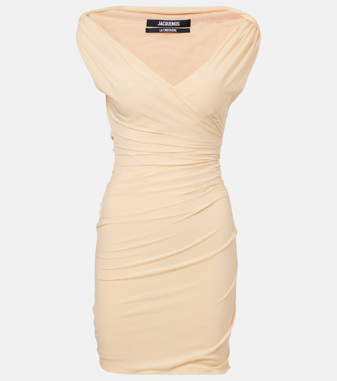 

Мини-платье Рита с рюшами Jacquemus, Light Beige