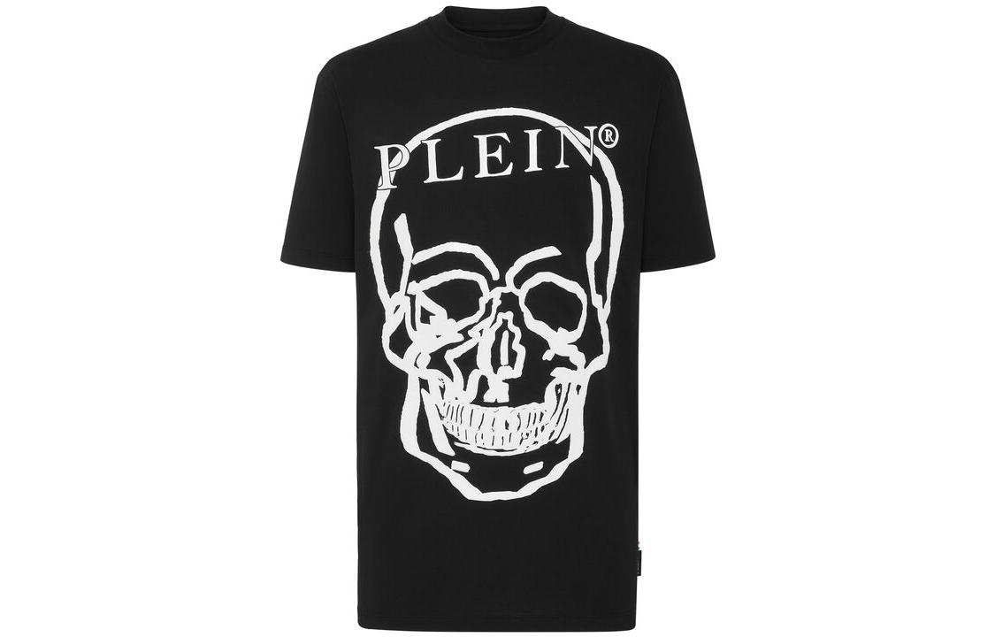 

Футболка унисекс черно-белая PHILIPP PLEIN