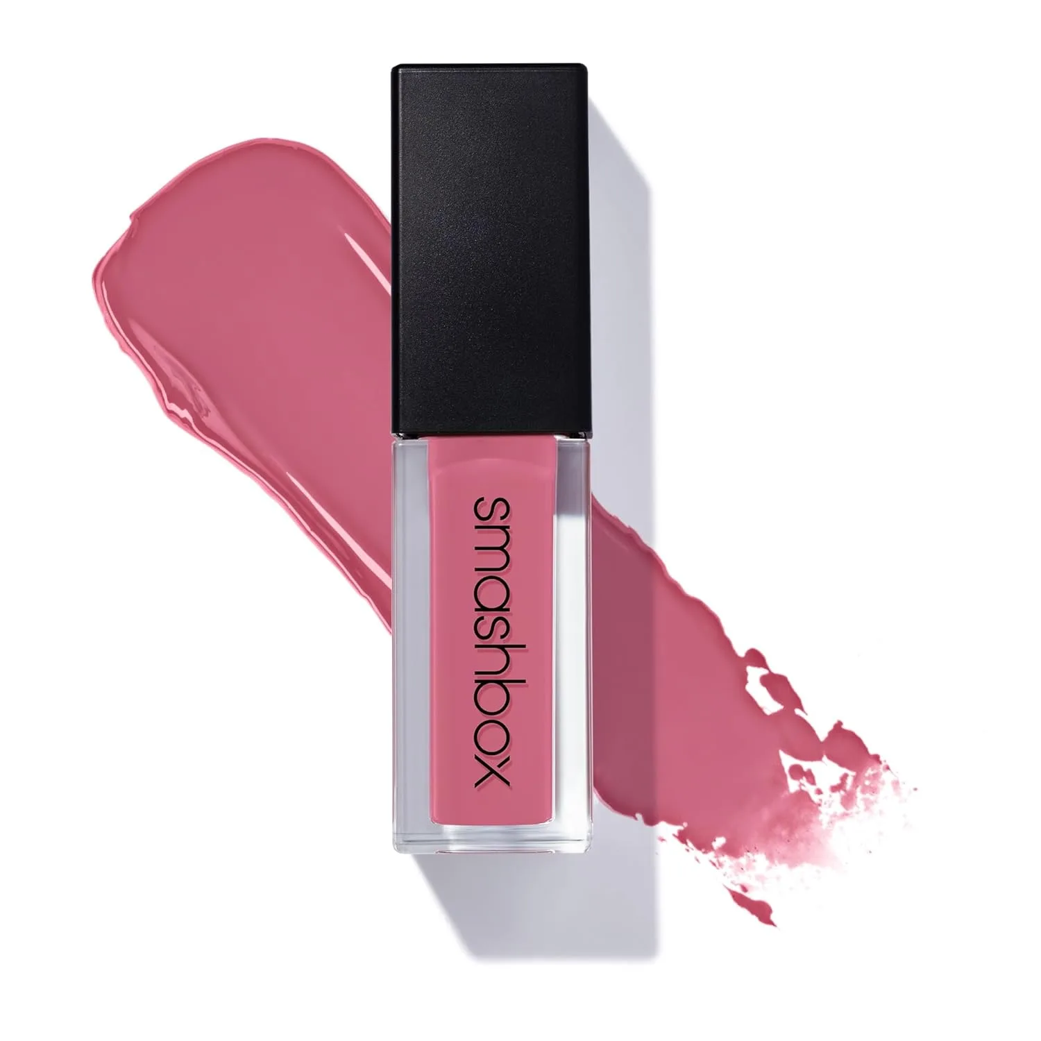 Жидкая матовая помада Smashbox Always On Longwear | Стойкая, водостойкая и не сушит губы., 08 - Dream Huge (Cool Pink)