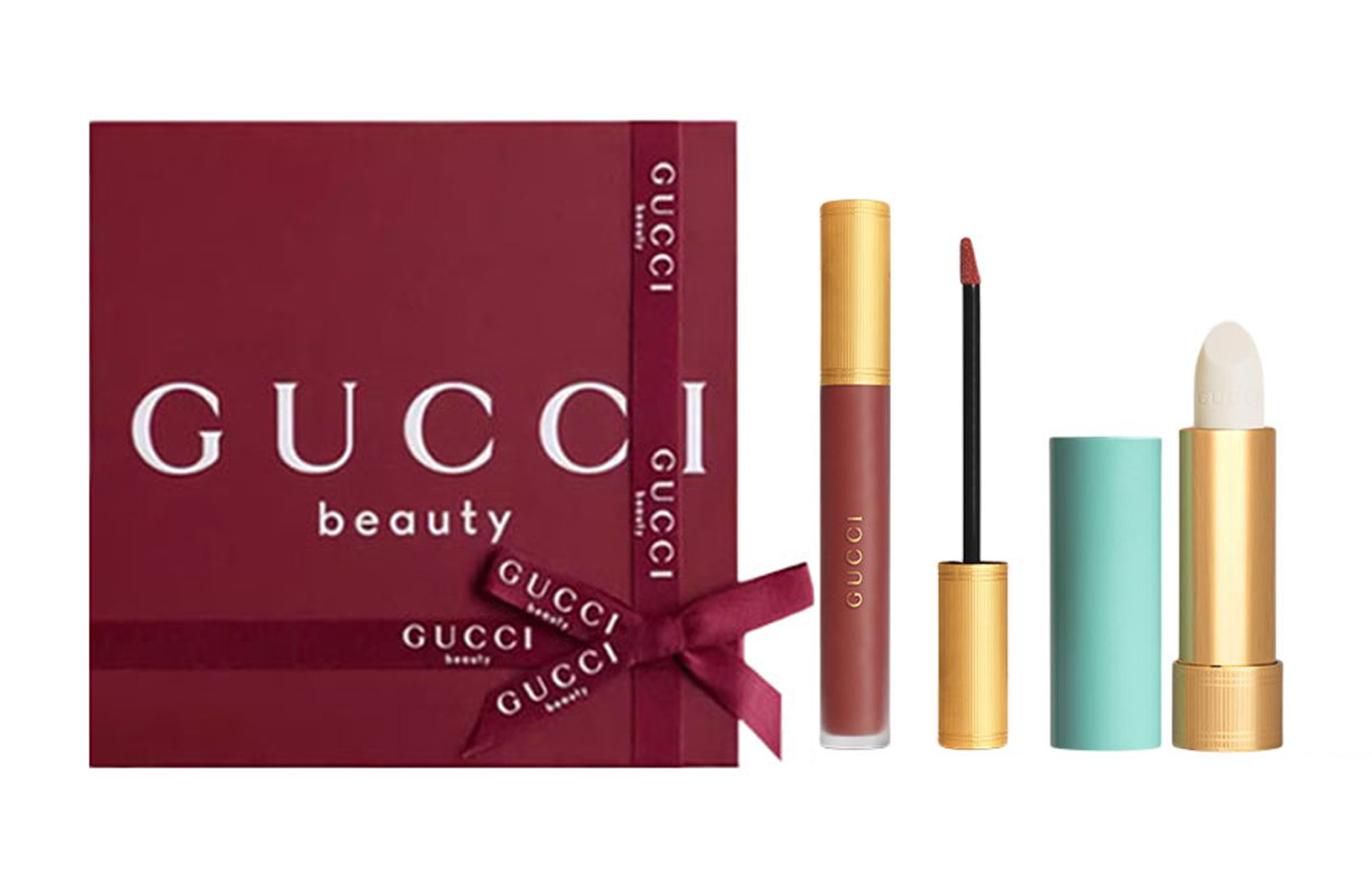 

Жидкая помада cloud mist с бальзамом для губ soft mist набор косметики тональная основа легко растушевывается 6,5мл+3,5г GUCCI