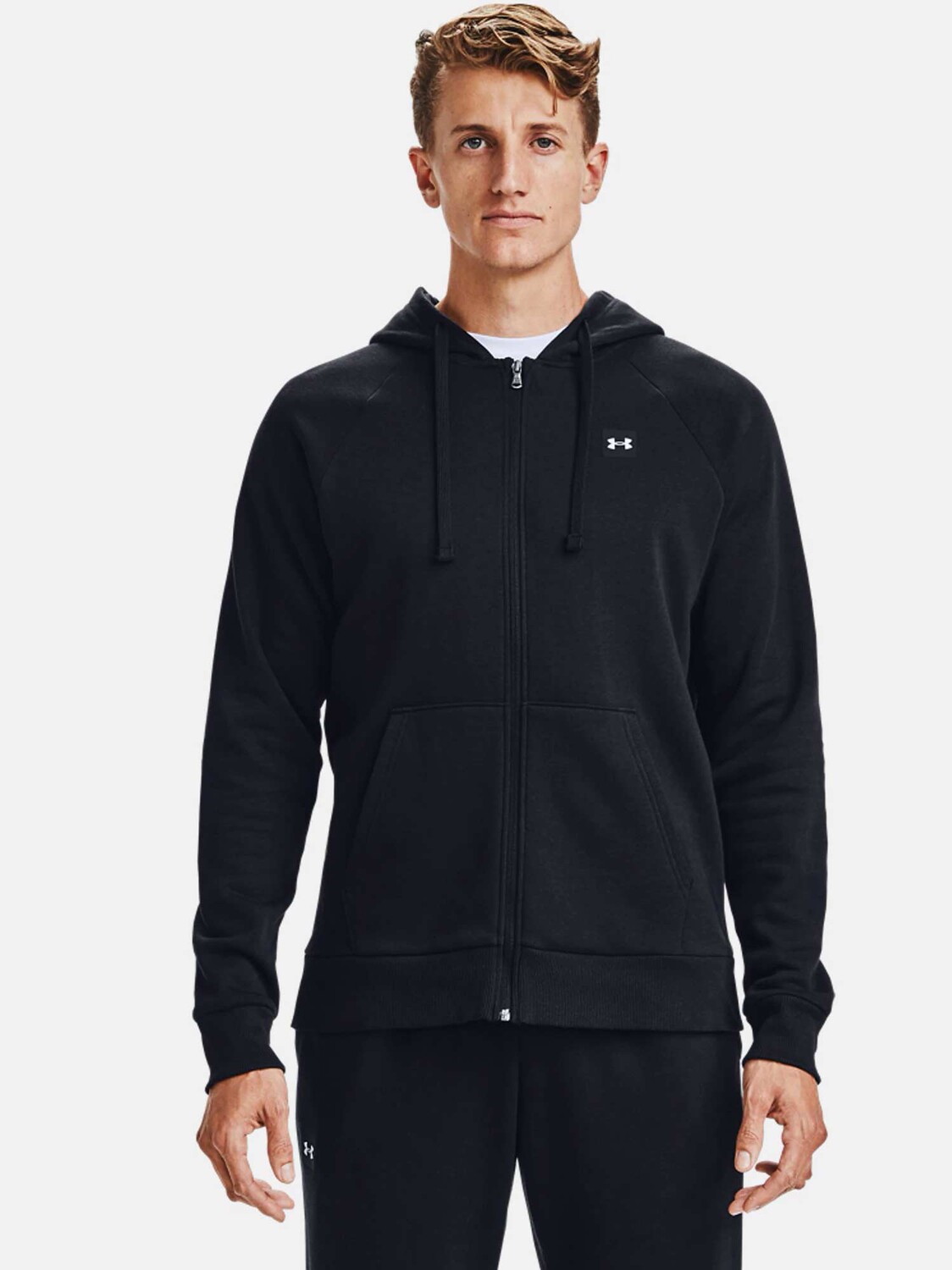 

Толстовка Under Armour Rival Fleece FZ, черный