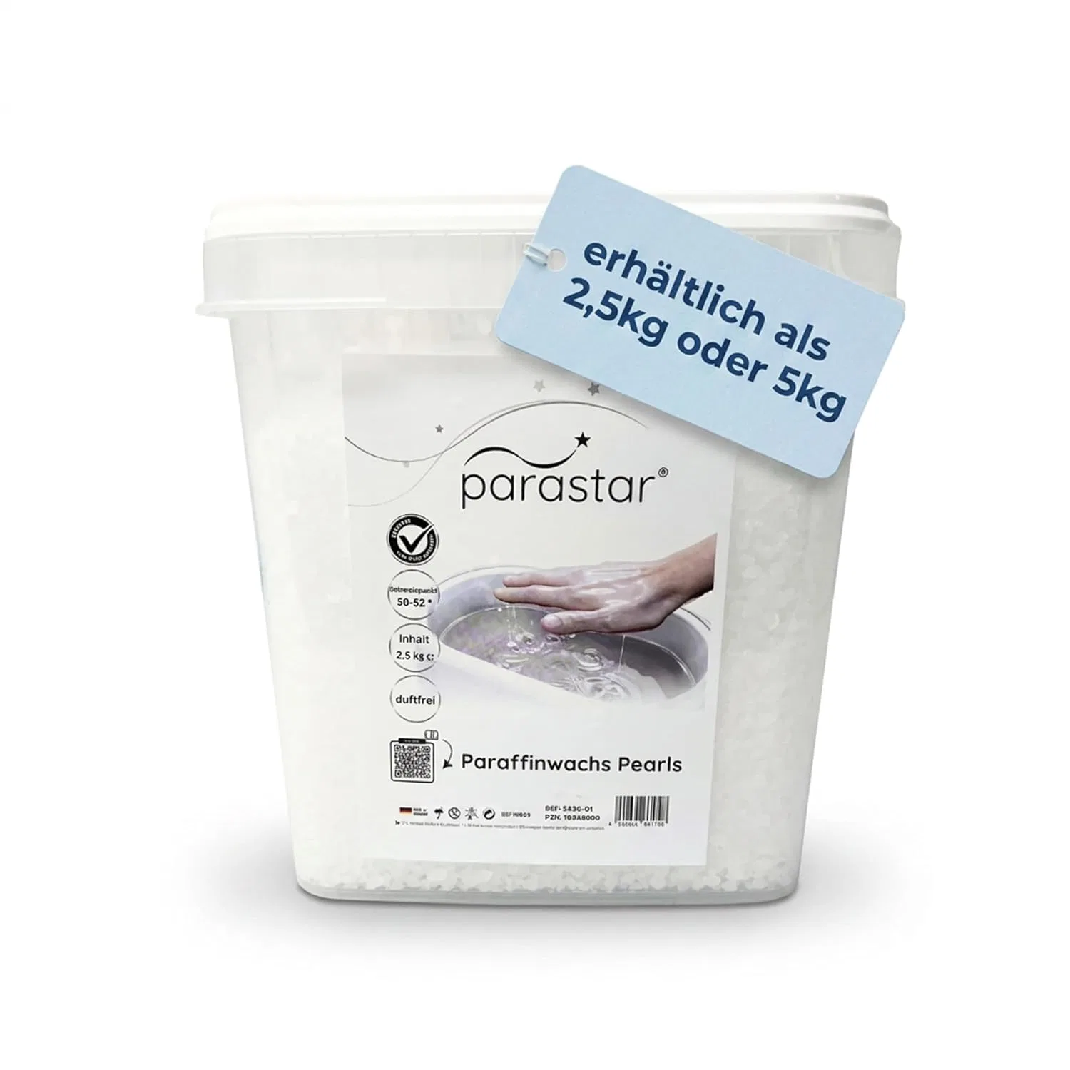 Парафиновые гранулы Parastar, 5 кг, для ванн ‎Atc Handels Gmbh